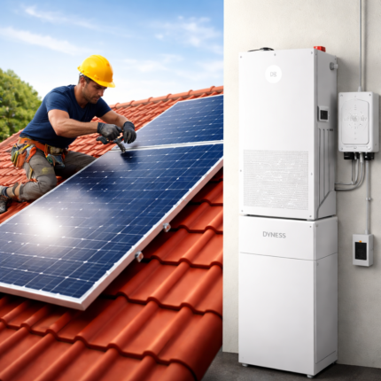 Sistem Fotovoltaic 20 kW Hibrid TRIFAZAT cu Baterie 28.66 kWh